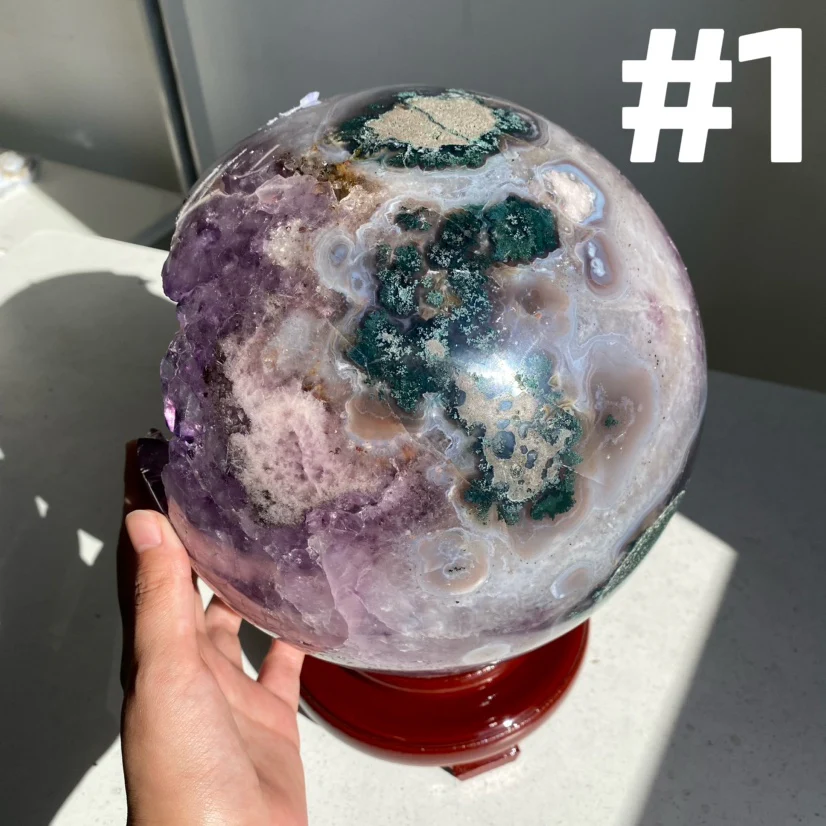 Amethyst Druzy Big Sphere - Image 2