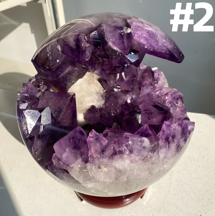 Amethyst Druzy Big Sphere - Image 3