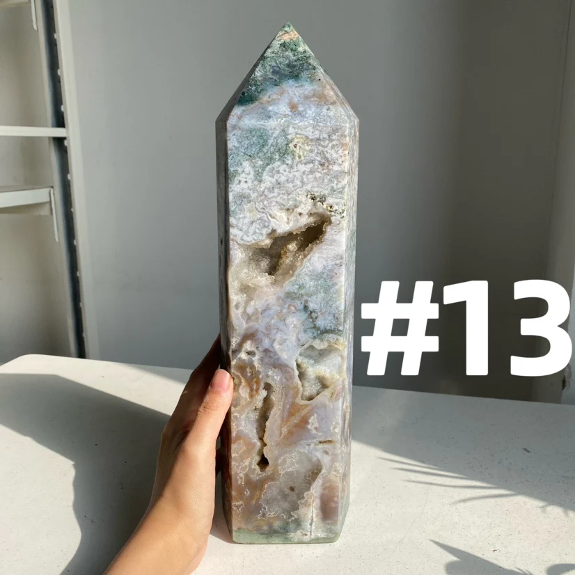 Big Moss Agate Tower - Image 3
