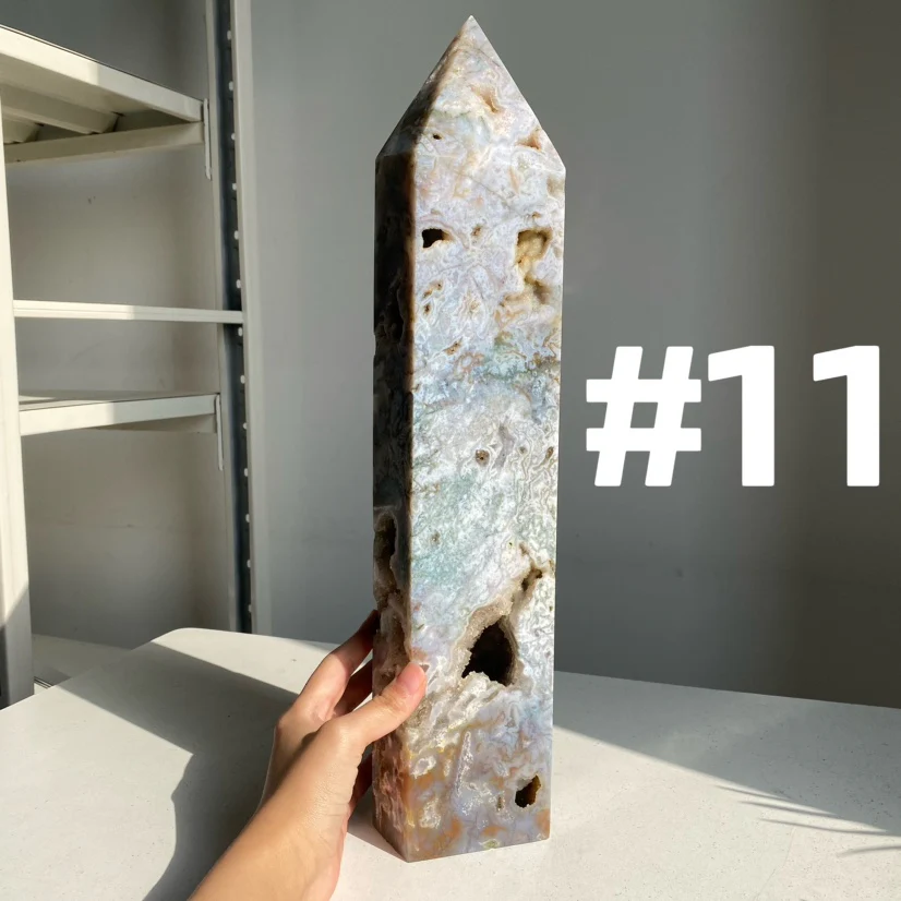 Big Moss Agate Tower - Image 4