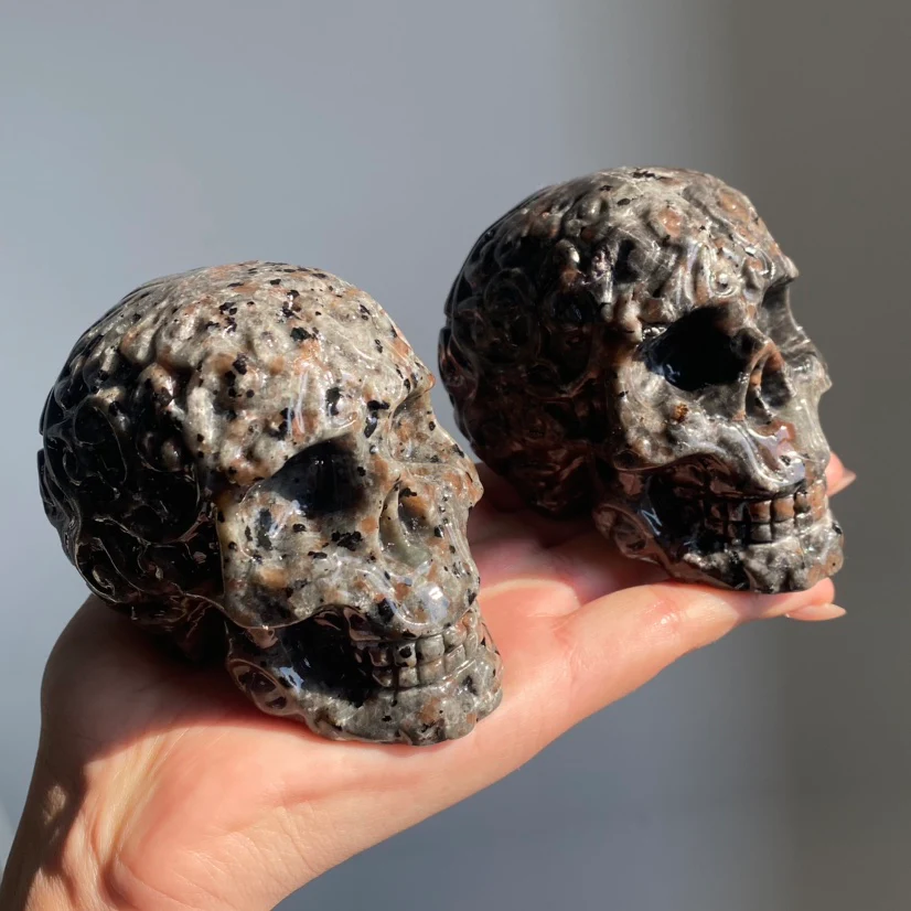 Big Yooperlite Flower Skull