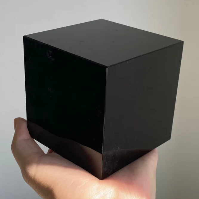 Black Obsidian Cube - Image 3