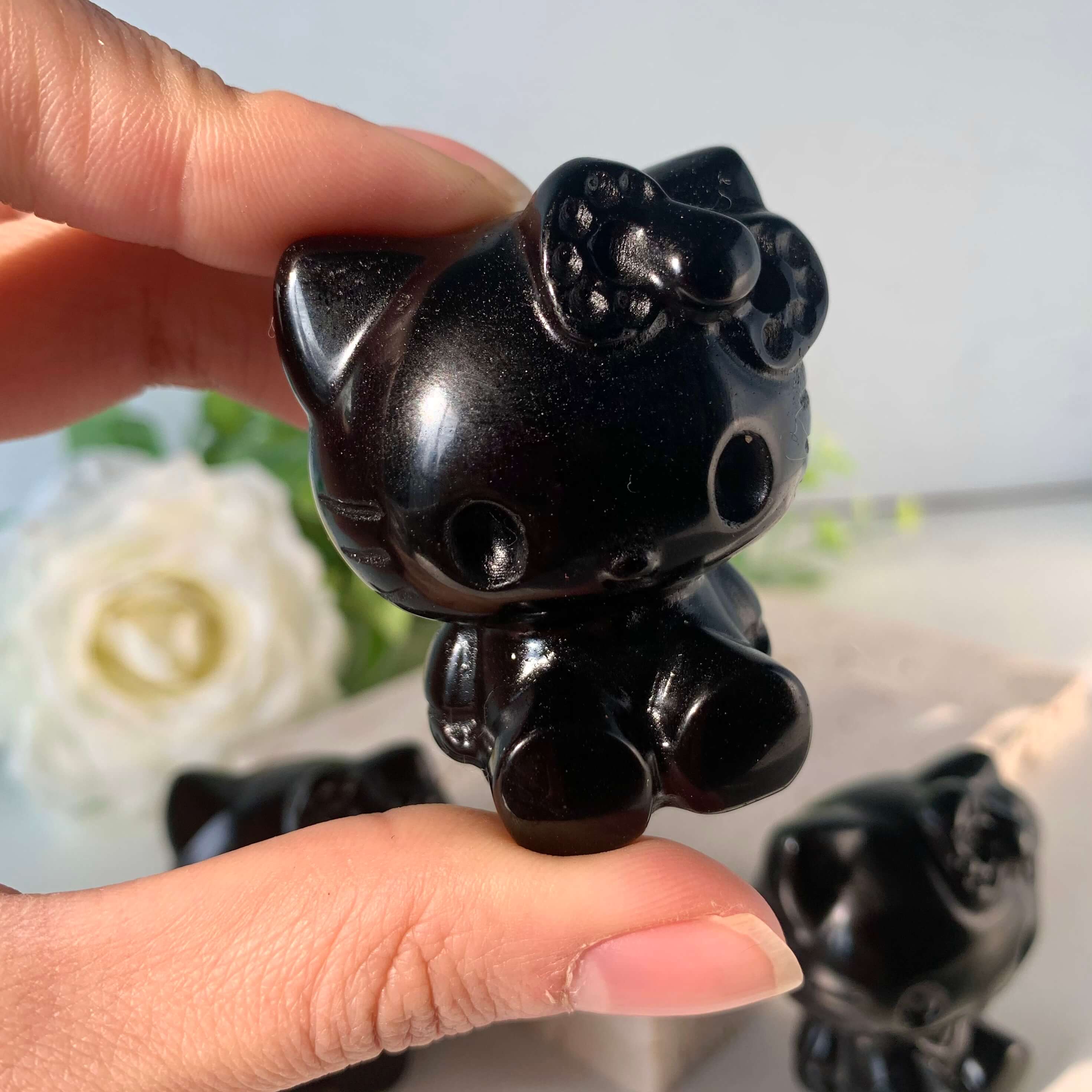 Black Obsidian Kitty