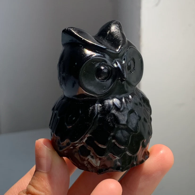 Black Obsidian Owl - Image 2