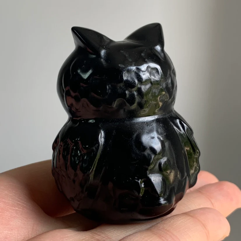 Black Obsidian Owl - Image 4