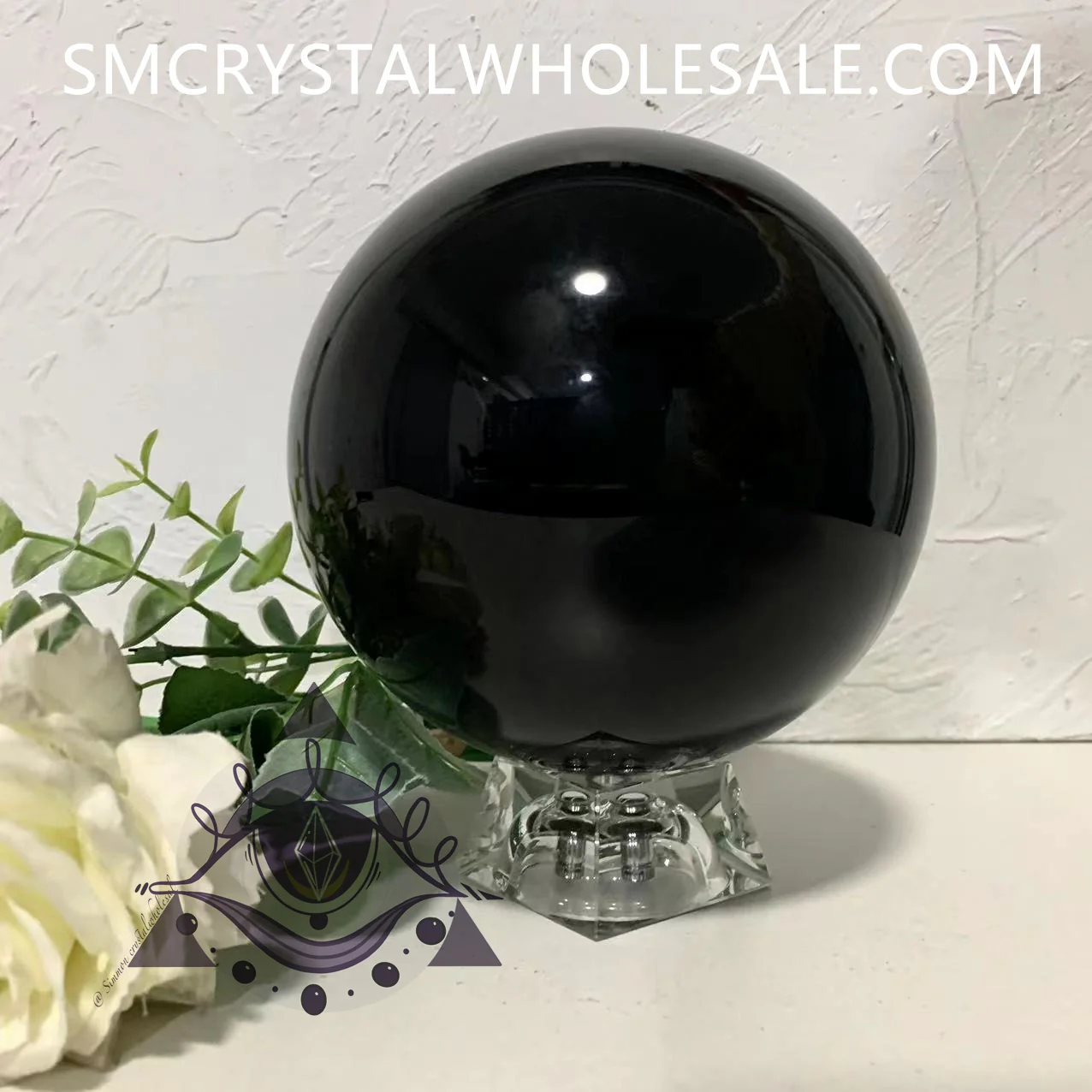 Black Obsidian Sphere - Image 3