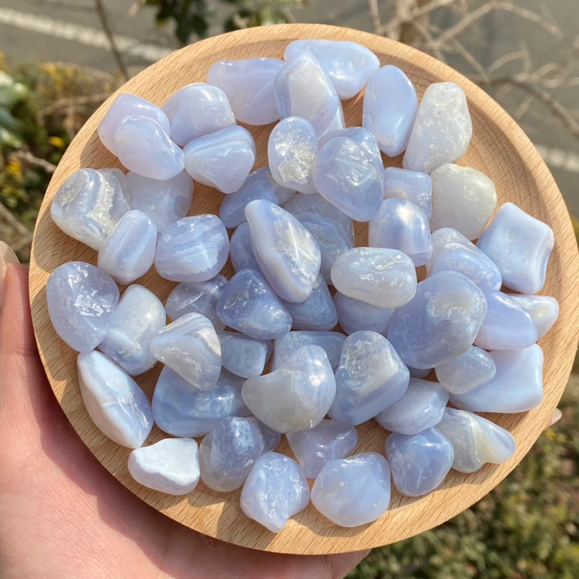 Blue Lace Agate Tumble - Image 2