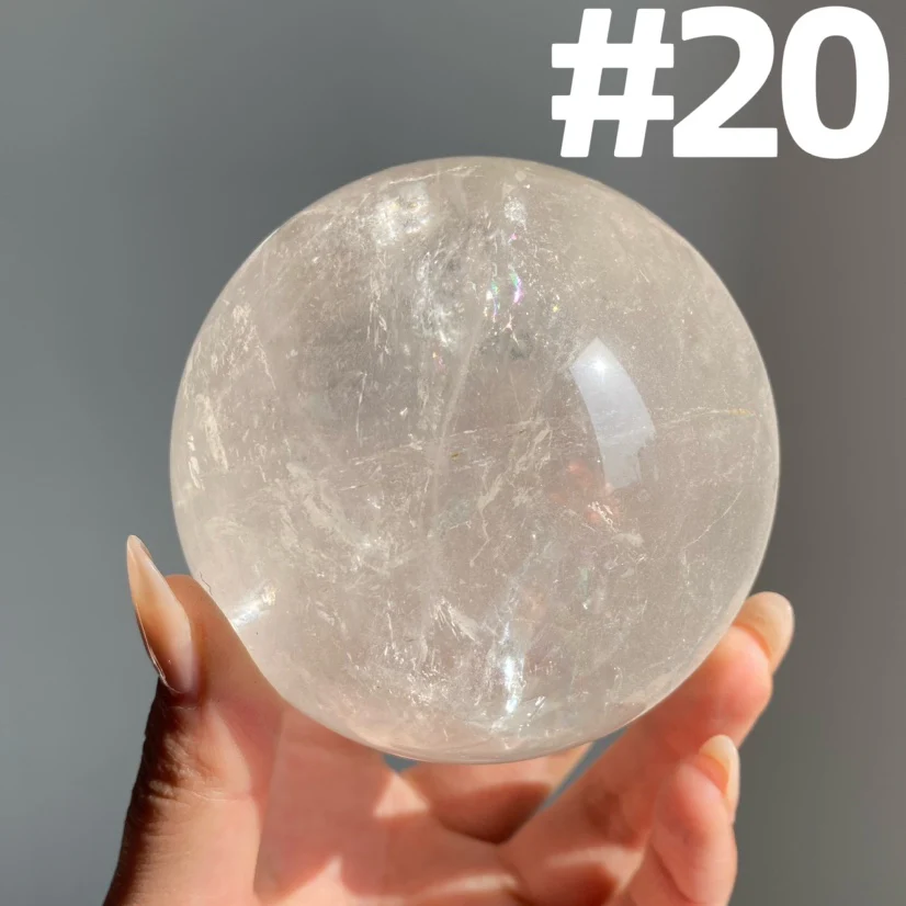 Clear Quartz Spheres - Image 6