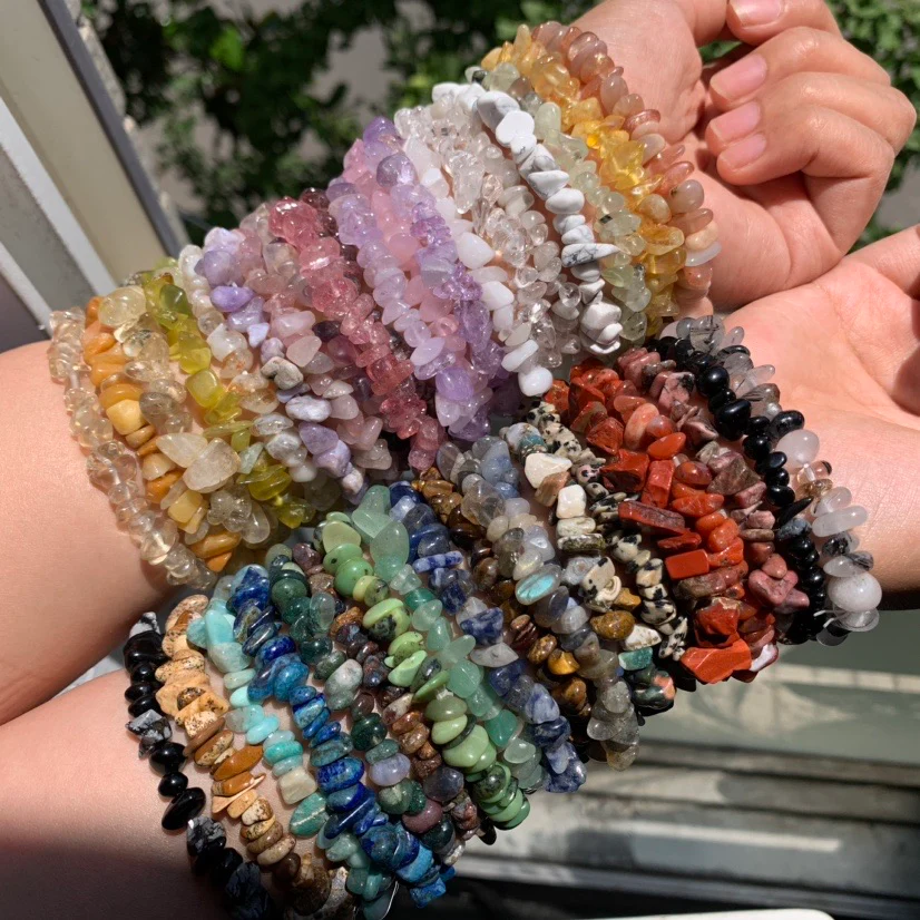 Crystal Chips Bracelets
