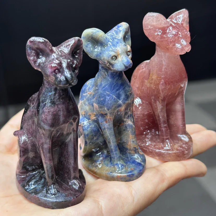 Crystal Sphynx Cat - Image 2
