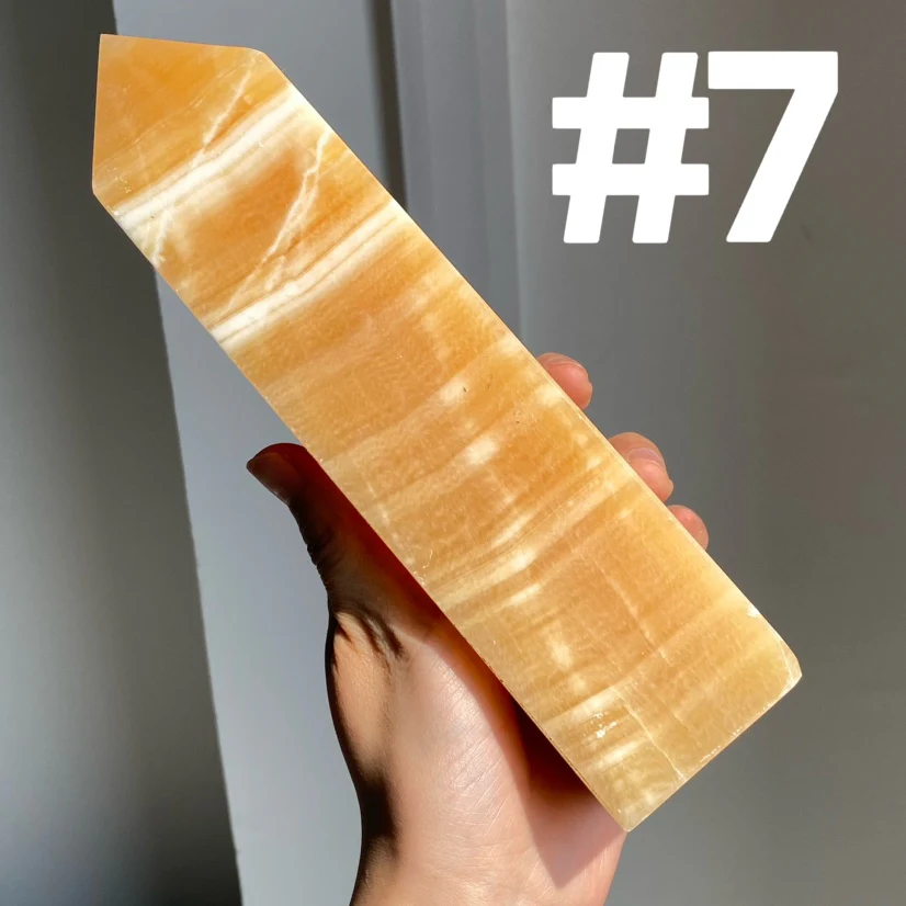 Orange Calcite Big Towers - Image 2