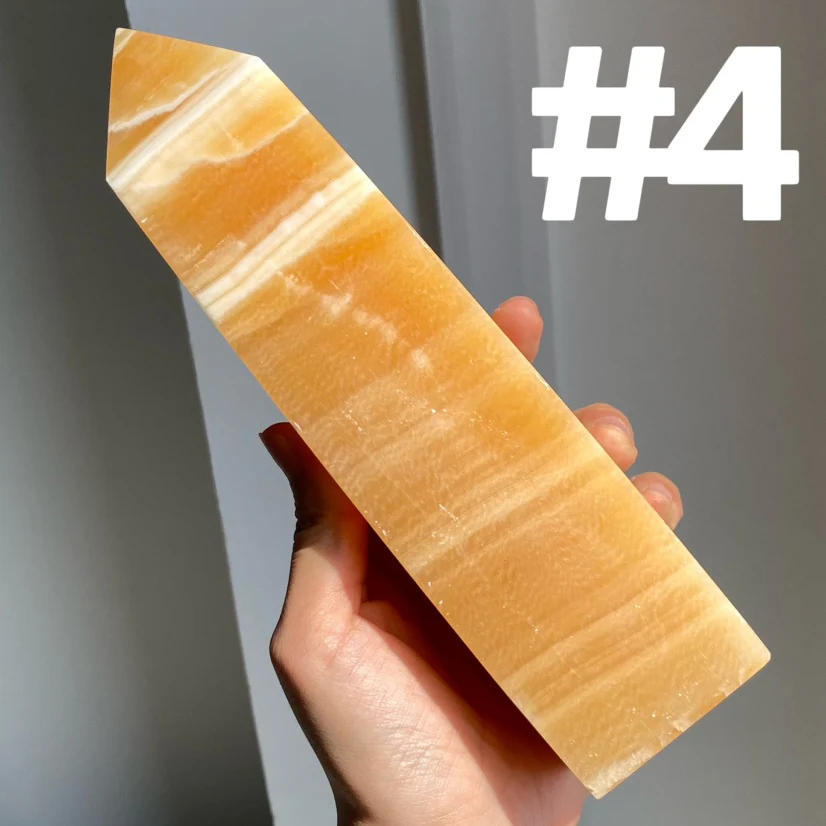 Orange Calcite Big Towers - Image 7
