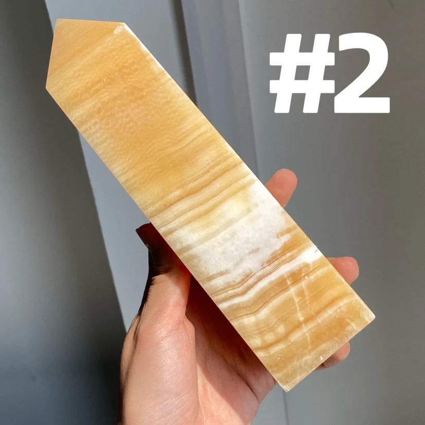 Orange Calcite Big Towers - Image 8
