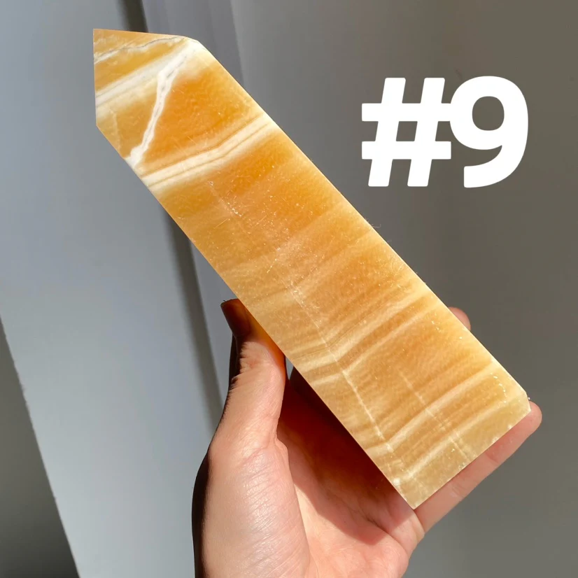 Orange Calcite Big Towers - Image 9