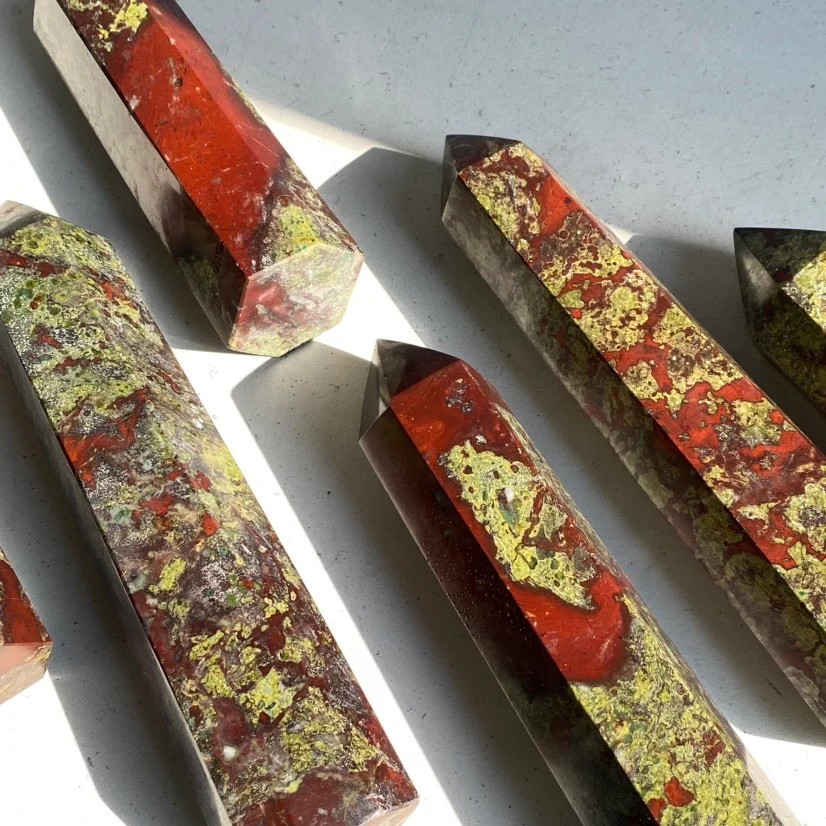 Dragon Blood Jasper Big Tower - Image 2