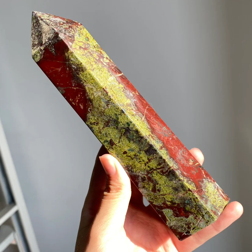 Dragon Blood Jasper Big Tower - Image 3