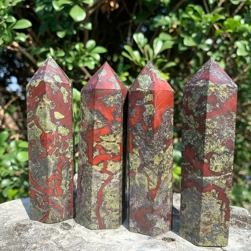 Dragon Blood Jasper Small Tower