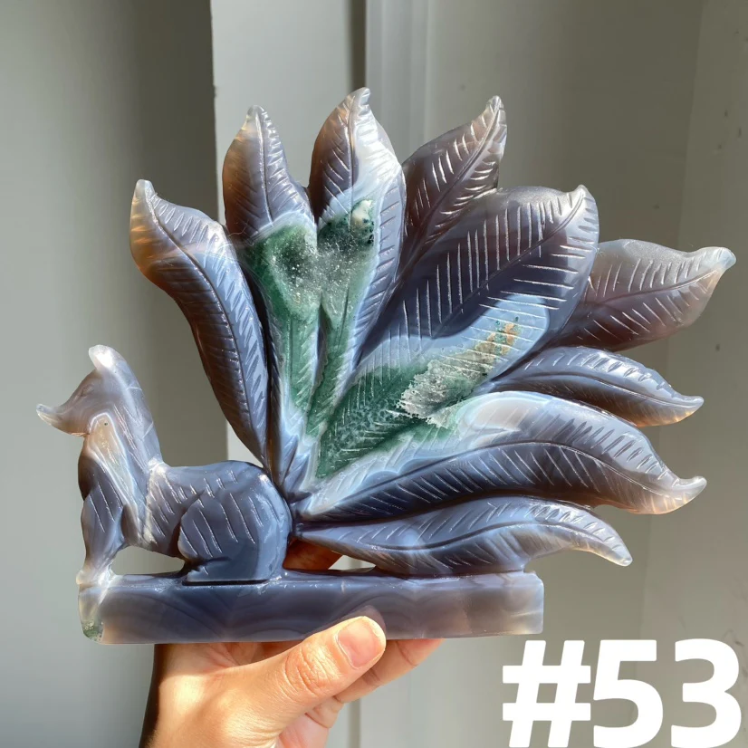 Druzy Agate 9 Tailed Fox - Image 14
