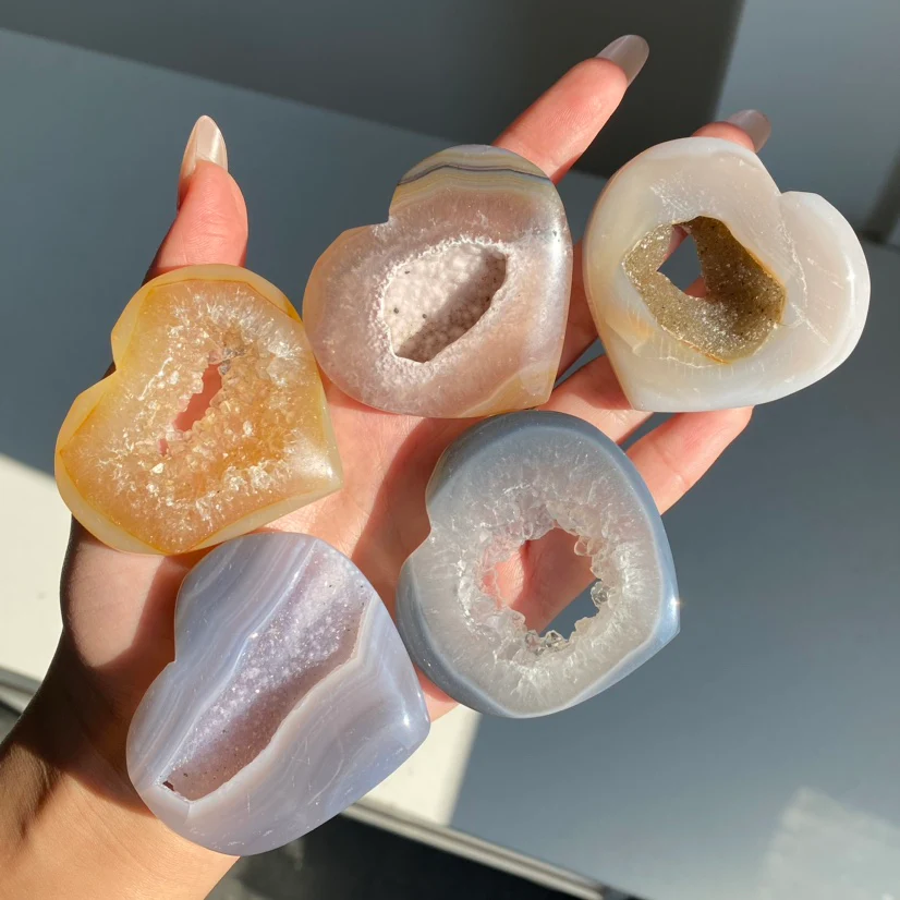 Druzy Agate Heart - Image 3