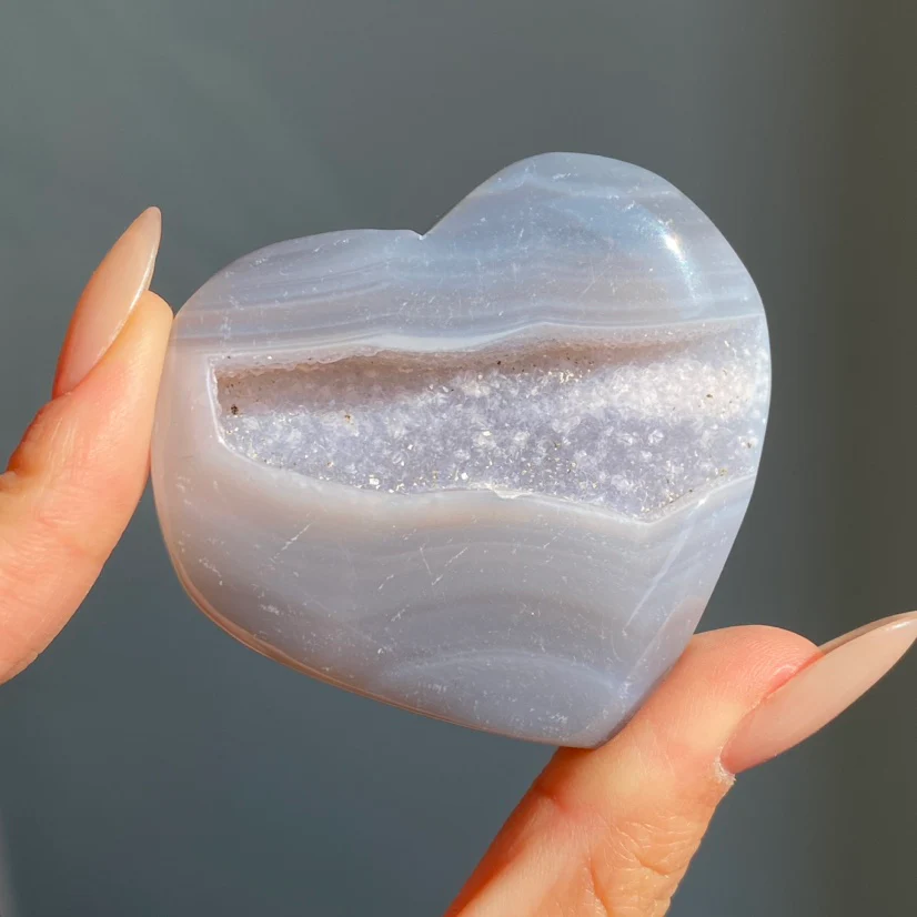 Druzy Agate Heart - Image 4