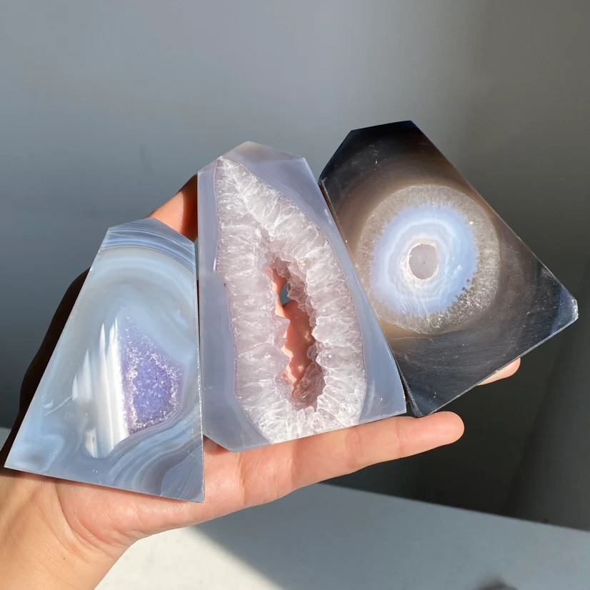 Druzy Agate Towers