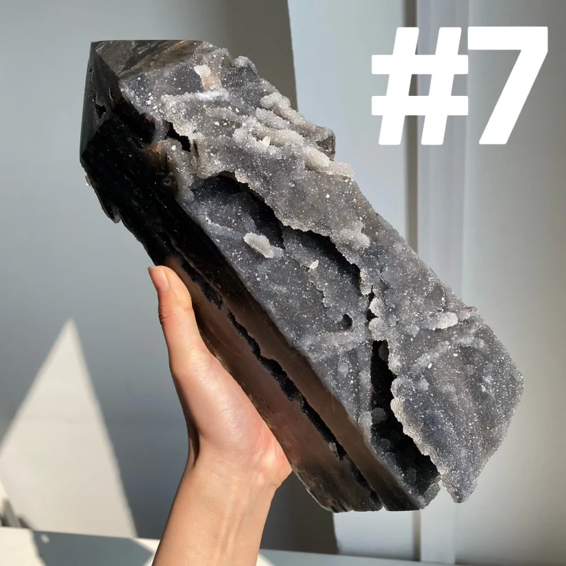 Druzy Calcite Big Tower - Image 6