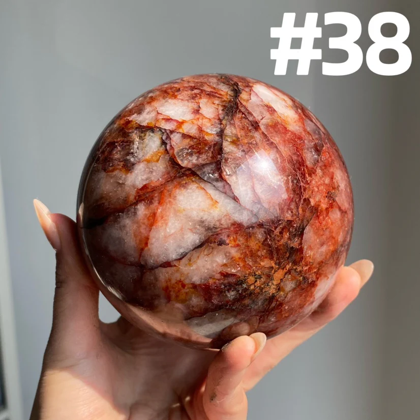 Fire Quartz Big Spheres - Image 10