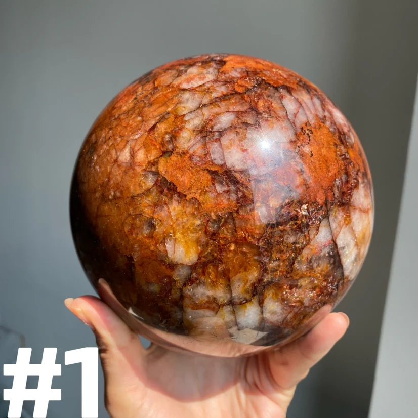 Fire Quartz Big Spheres - Image 2