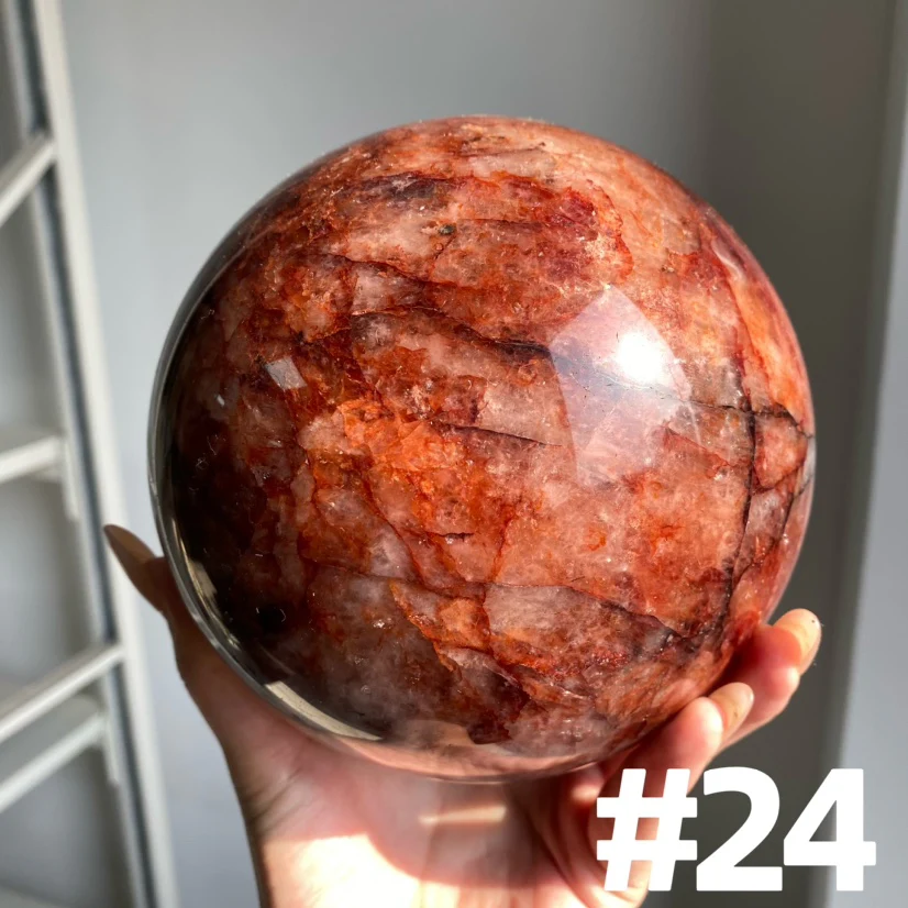 Fire Quartz Big Spheres - Image 4