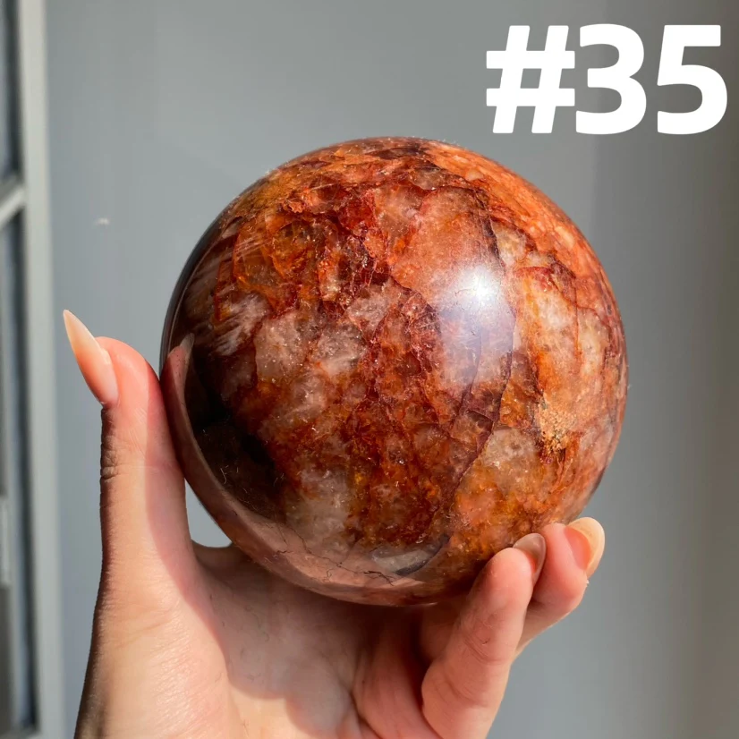 Fire Quartz Big Spheres - Image 9