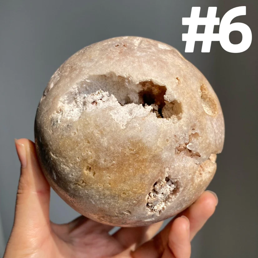 Flower Agate Big Sphere - Image 4