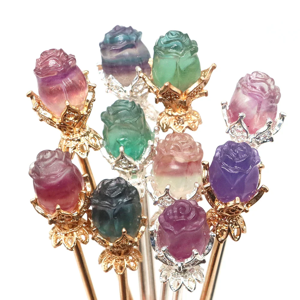 Fluorite Hair Stick - Image 3