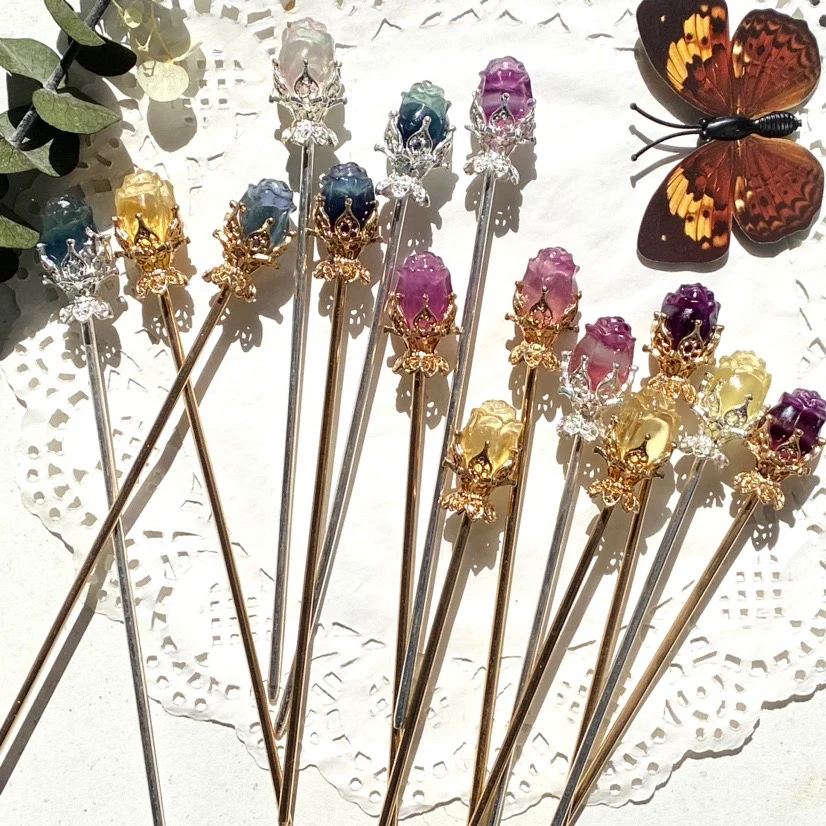 Fluorite Hair Stick - Image 5
