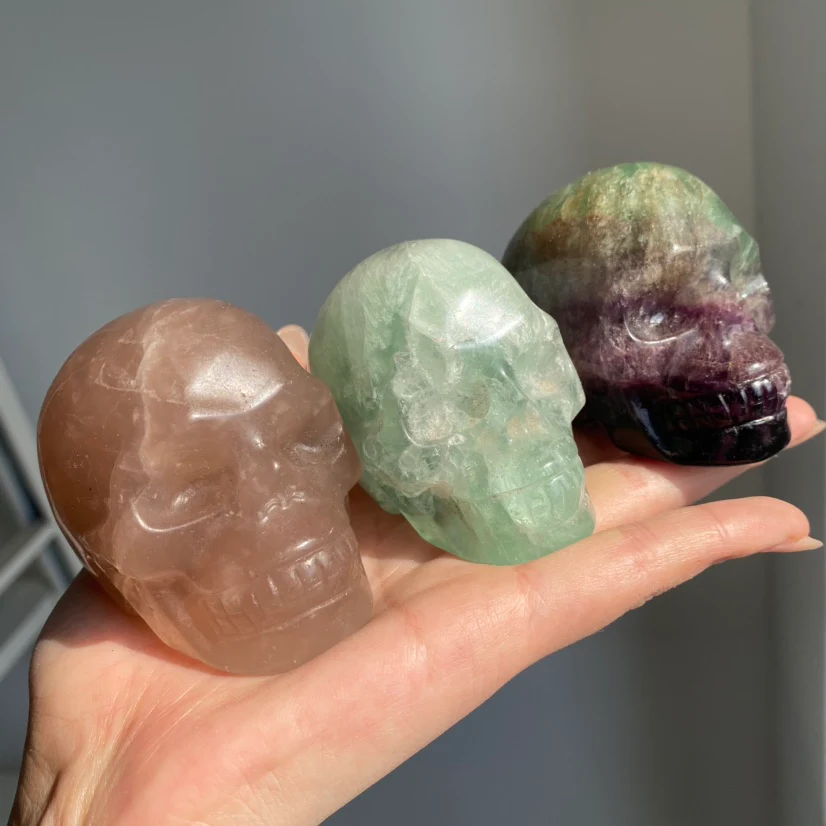Fluorite Skull - Image 2
