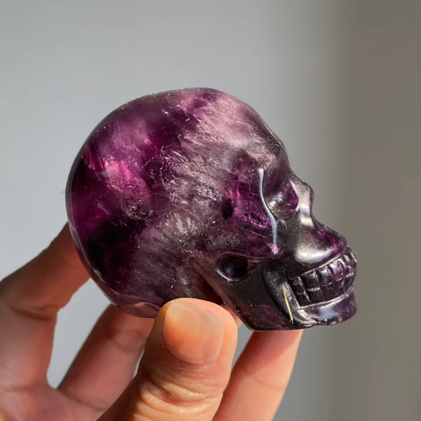Fluorite Skull - Image 3