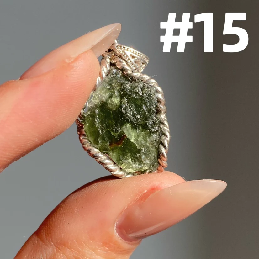 Genuine Moldavite Pendant