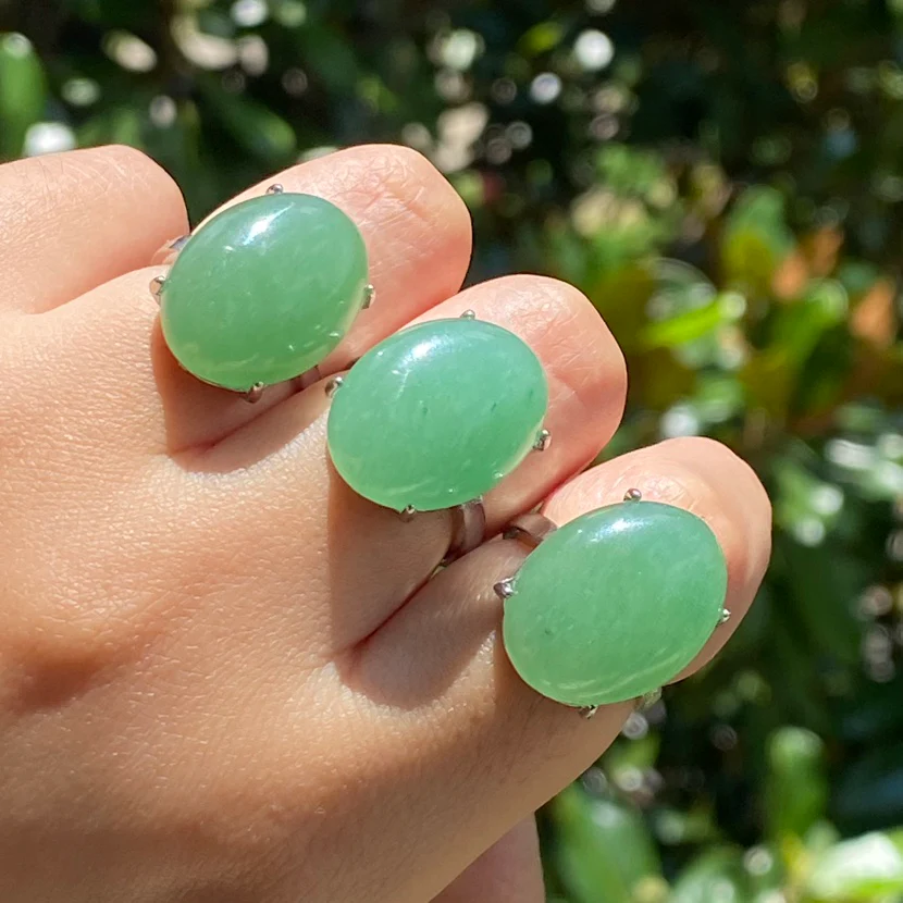 Green Aventurine Ring