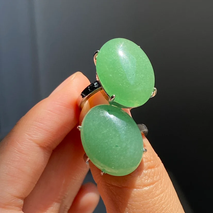 Green Aventurine Ring - Image 3