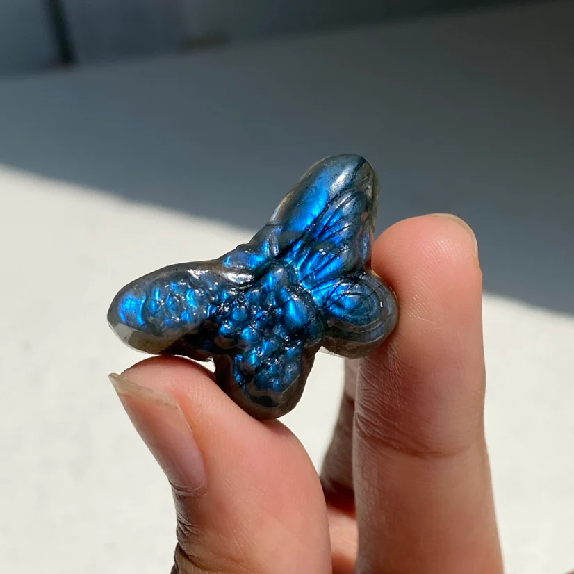 Labradorite Mini Butterfly - Image 3