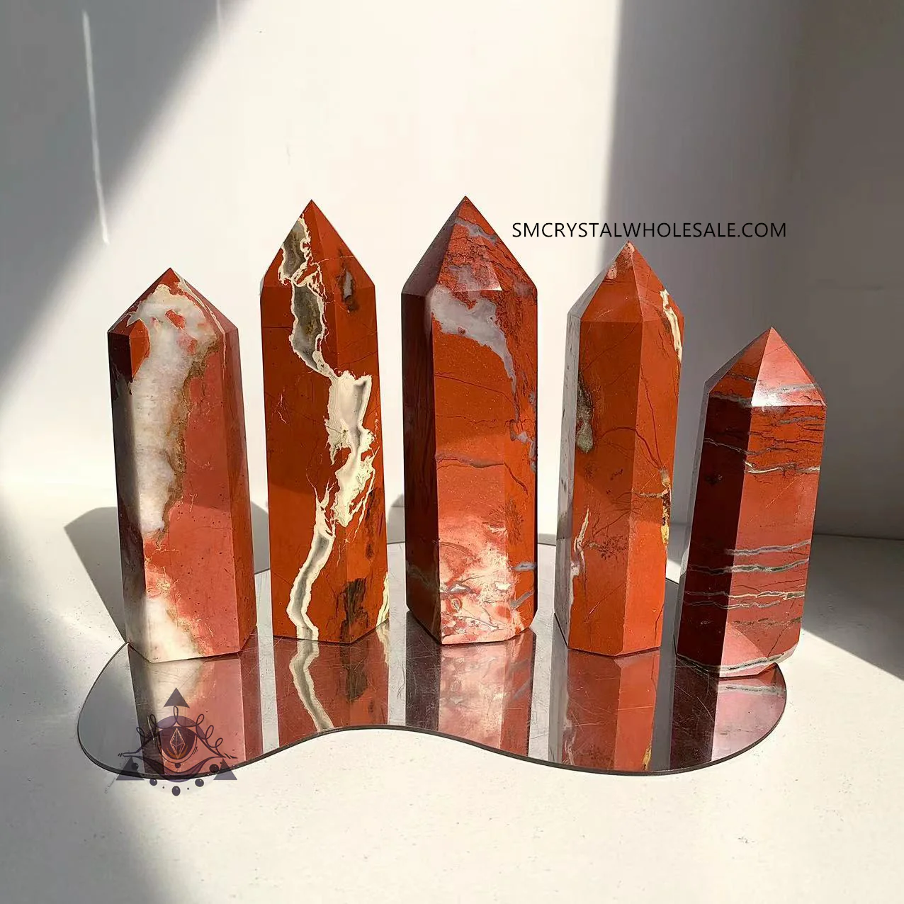 Large Red Jasper Tower