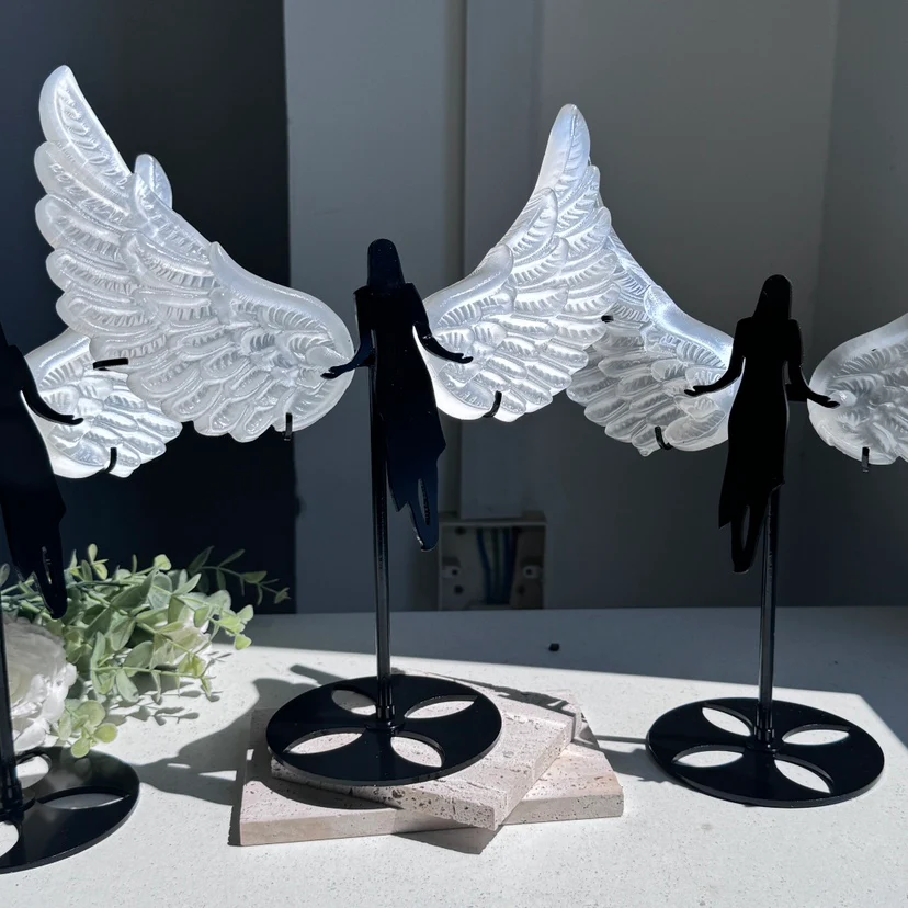 Large Selenite Angel Wings - Image 3