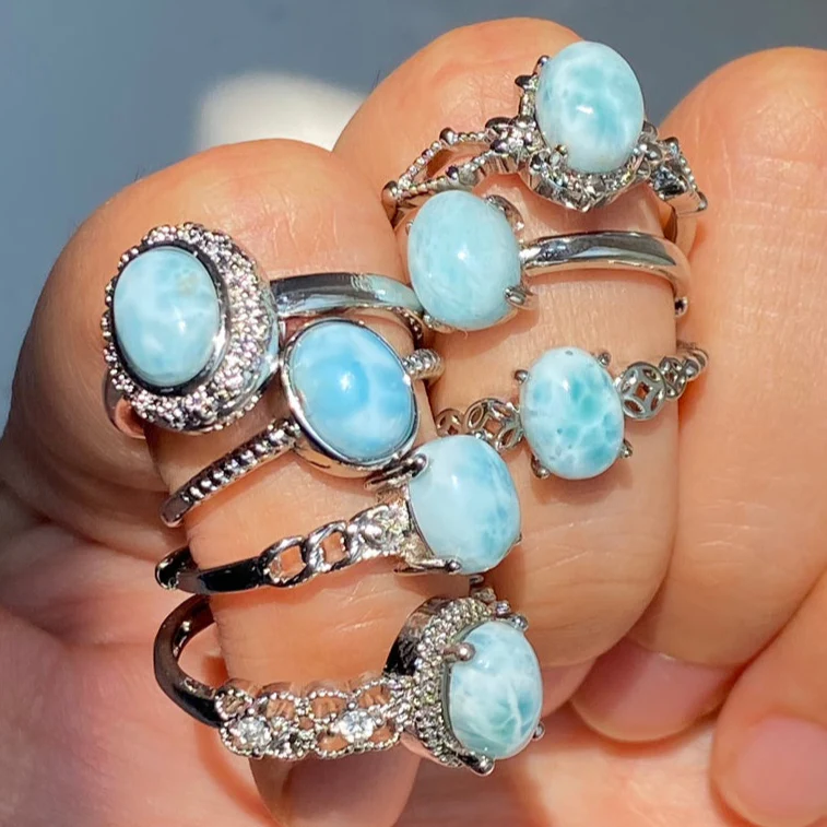 Larimar Ring