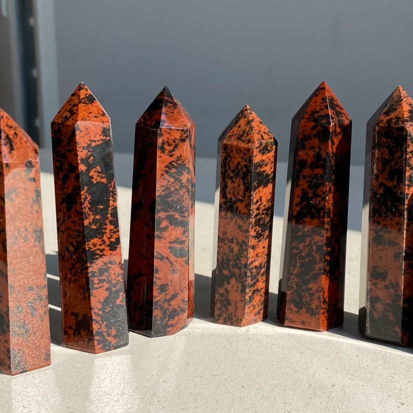 Mahogany Obsidian Small Tower