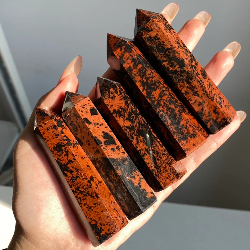Mahogany Obsidian Small Tower - Image 2