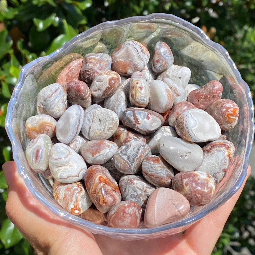 Mexican Crazy Lace Agate Tumble - Image 3