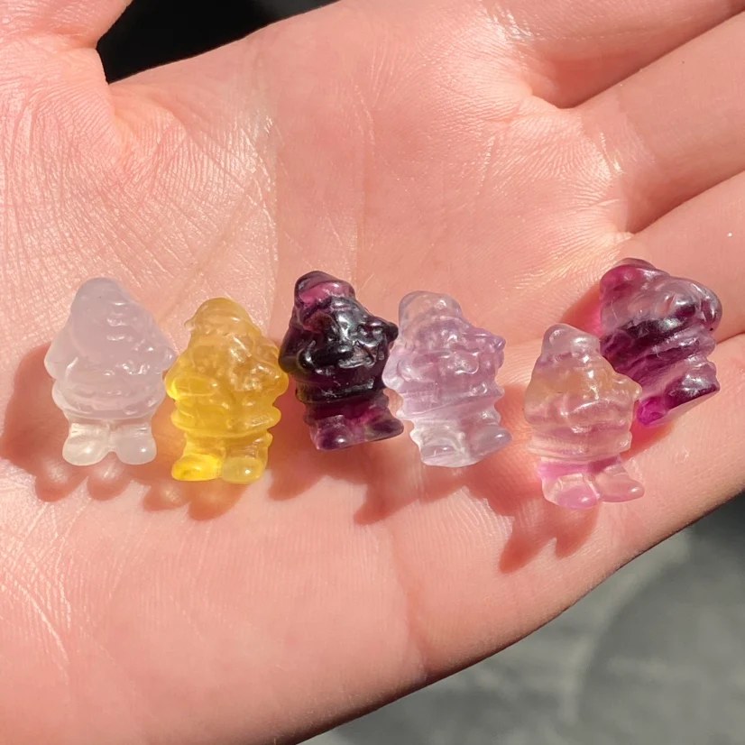 Mini Fluorite Carvings - Image 14