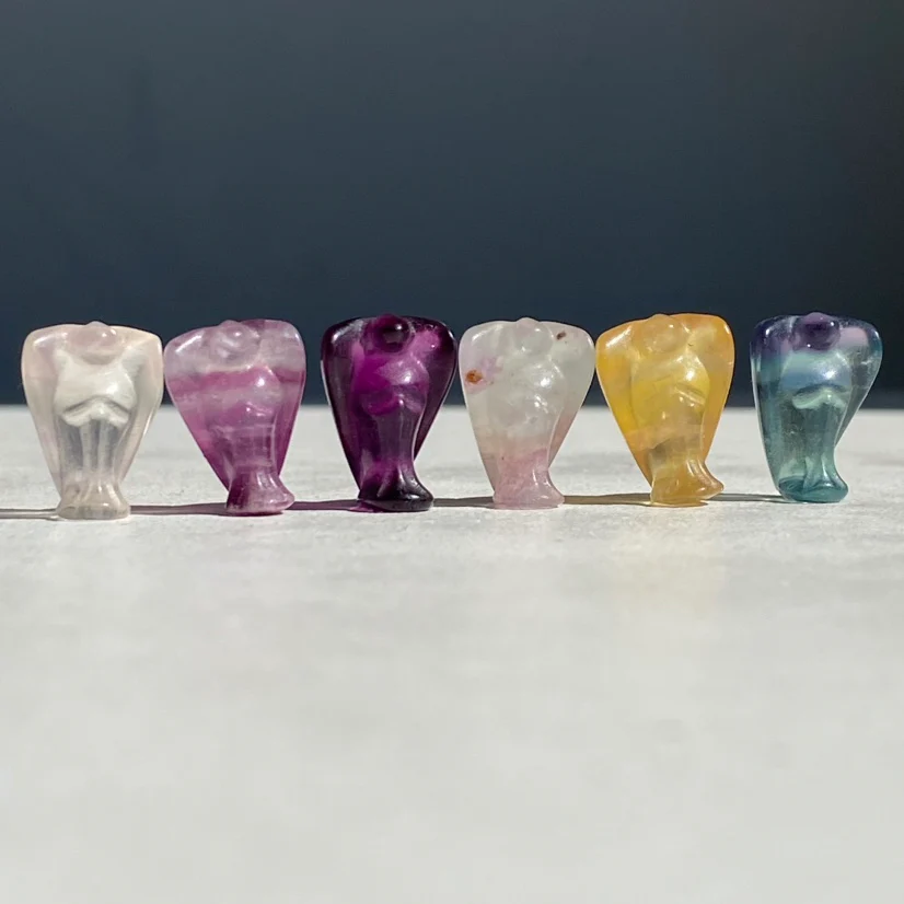 Mini Fluorite Carvings - Image 15
