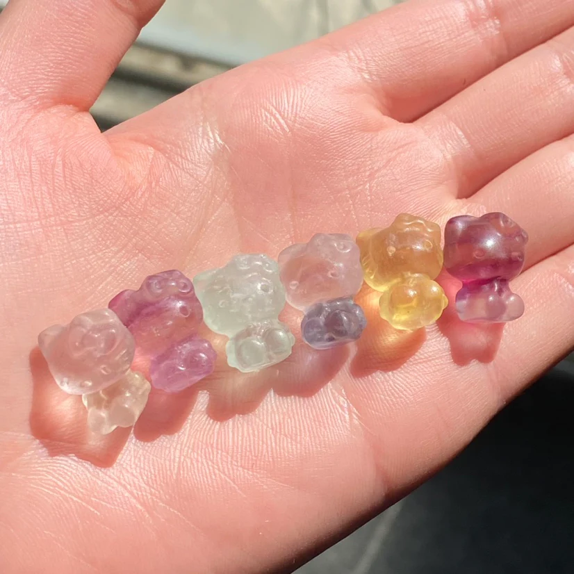 Mini Fluorite Carvings - Image 18