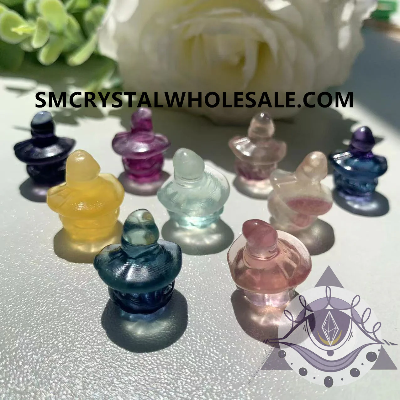Mini Fluorite Carvings - Image 8