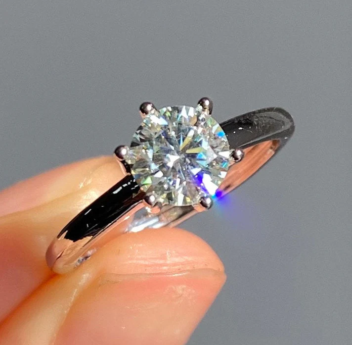 Moissanite Ring